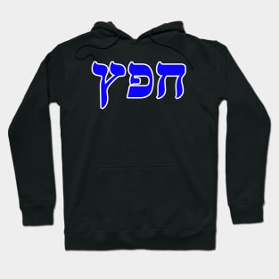 Hebrew Word for Delight - Genesis 34-19 Hoodie